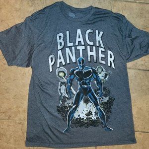 Gray Black Panther T-Shirt